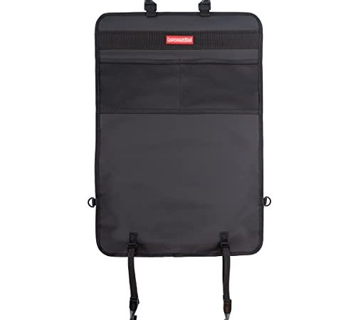 HerzensKind Protezione dello schienale e organizer - Protezione per il sedile dell'auto per lo schienale (Set di 1)