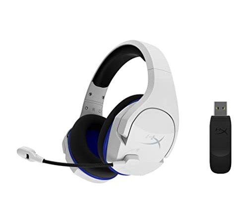 HyperX Cloud Stinger Core – Cuffie per il gaming wireless, compatibili con PS4, PC, leggere, resistenti, con cursori in acciaio e microfono con cancellazione del rumore