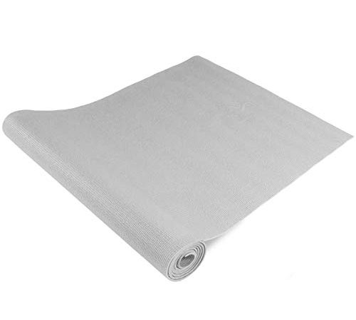 ProSourceFit - Tappetino da Yoga Classico, 1/8" di Spessore, Colore: Grigio
