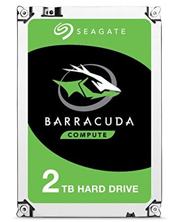 SEAGATE ST2000DM008 BARRACUDA - Unità disco interna, 2 TB, Velocità di rotazione 7200 giri/min, SATA da 6 Gbit/s, 3,5"