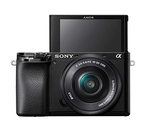 Sony Alpha 6100L - Kit Fotocamera Digitale Mirrorless con Obiettivo Intercambiabile SELP 16-50mm, Sensore APS-C, Video 4K, Real Time Eye AF, Real Time Tracking, ILCE6100B + SELP1650, Nero
