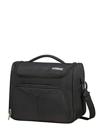 American Tourister Summerfunk, Beauty Case da Viaggio, 32 cm, Nero (Black)