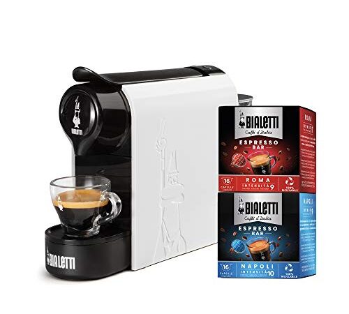 Bialetti Gioia Macchina caffè Espresso, 500 milliliters, Bianco