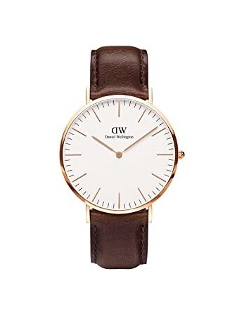 Daniel Wellington Classic Orologi 40mm Acciaio Inox Con Doppia Placcatura (316L) Oro rosato