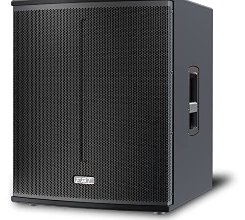 FBT X SUB 118SA - Subwoofer Attivo da 18 pollici e da 1200W con DSP a 4 preset e 136dB SPL, Nero