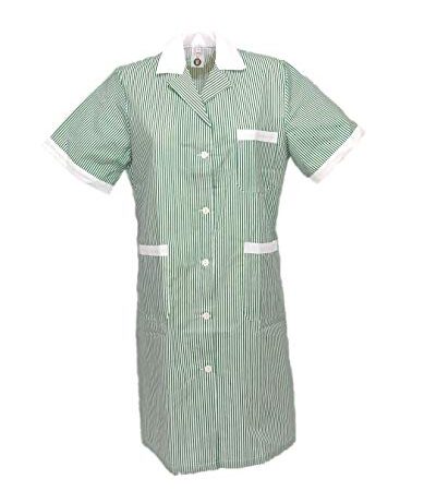 Fratelli ditalia Camice Lavoro Donna Estivo Mezze Maniche Tasche rigo maestra Pulizie Domestica
