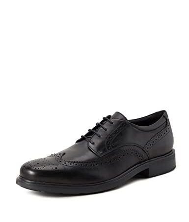 Geox Uomo U Dublin B Scarpe Uomo, Nero (Black), 47 EU