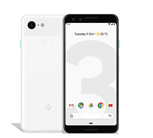 Google 99928198 Pixel 3 13,86 cm (5,46 pollici), smartphone (2,5 GHz, 64 GB, 12,2 MP), bianco chiaro