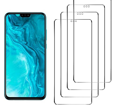 iVoler [4 Pack] Pellicola Vetro Temperato per Huawei Honor 9X Lite/Huawei Honor View 10 Lite, Pellicola Protettiva, Protezione per Schermo - Transparente