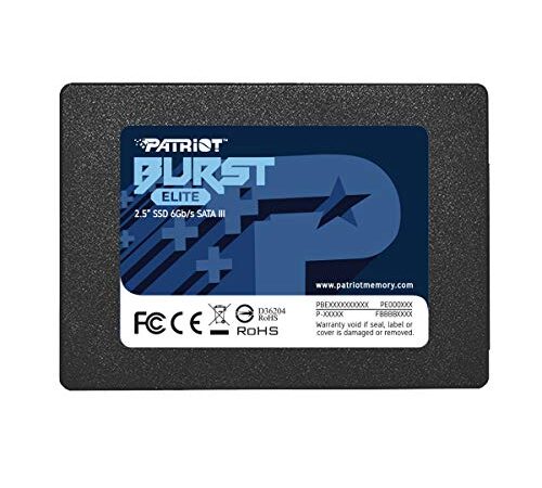 Patriot Memory SSD Unità a Stato Solido SATA 3 2.5" Interno 240GB BURST ELITE 6 Gbps