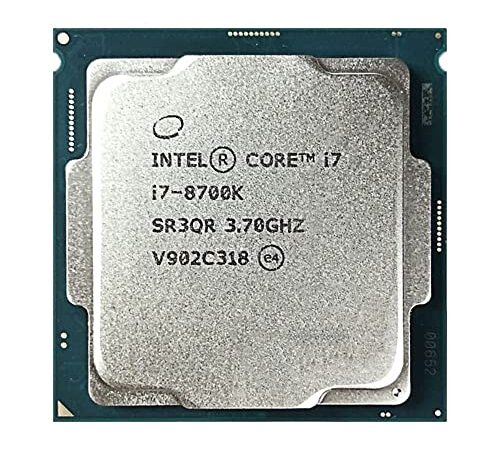 Processore CPU Intel Core I7-8700K I7 8700K 3,7 GHz Sei core a dodici thread 12M 95W LGA 1151