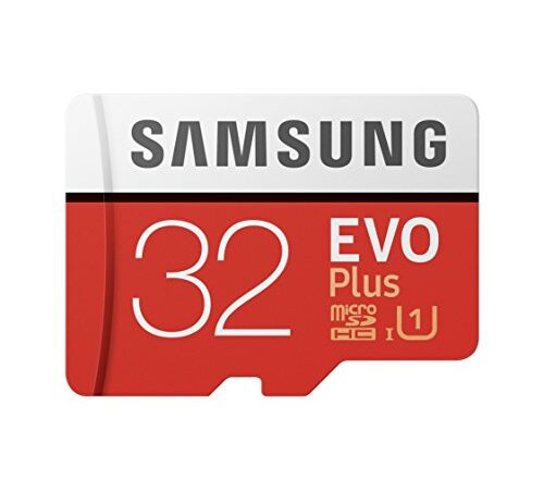 Samsung EVO Plus 32 GB microSDHC UHS-I U1 Memory Card with Adapter