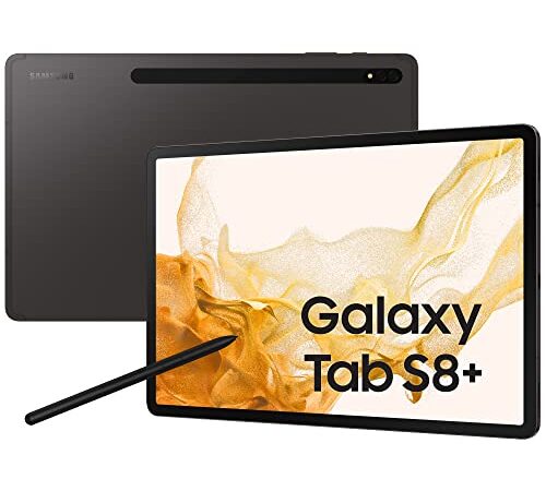 Samsung Galaxy Tab S8+ 12.4 Pollici 5G RAM 8 GB 256 GB Tablet Android 12 Graphite [Versione italiana] 2022