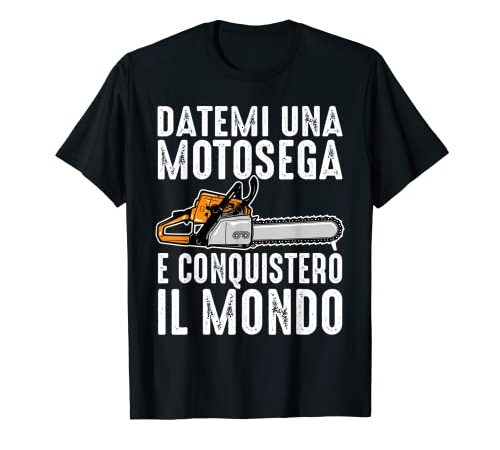 Abbigliamento Falegname Divertente Motosega Asce Boscaiolo Maglietta