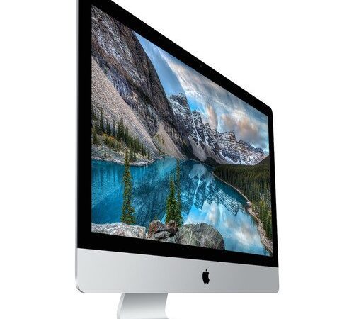 Apple iMac MK482LL / A Display da 27 Pollici Retina 5K Desktop Desktop (Intel Quad-Core i5 3.3GHz, 8GB RAM, 2TB Fusion Drive, Mac OS X), Argento (Ricondizionato)