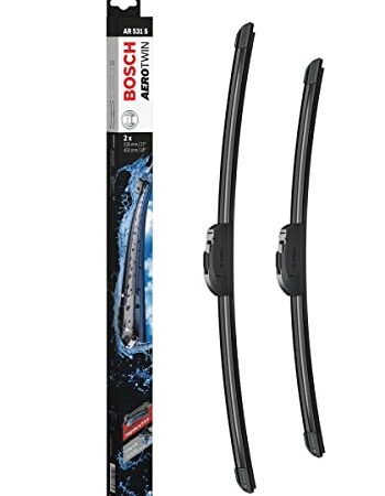 Bosch Automotive Tergicristalli Aerotwin Ar531S, Lunghezza 530Mm/450Mm, Nero