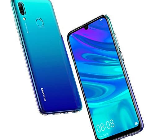 NEW'C Cover Compatibile con Huawei P Smart 2019, Honor 10 Lite, Custodia Gel Trasparente Morbida Silicone Sottile TPU [Ultra Leggera e Chiaro]