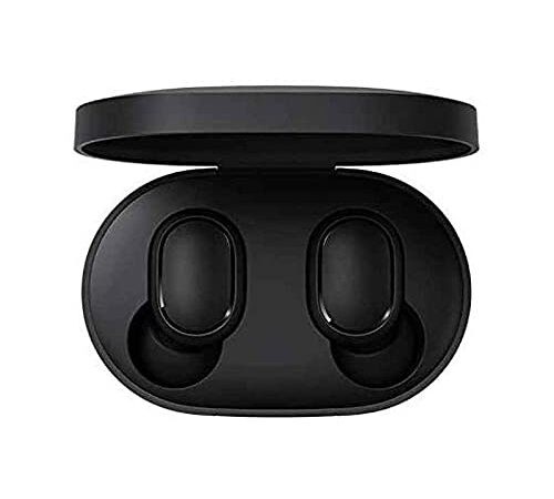 Xiaomi Mi True Wireless Airdots Earbuds Basic Cuffie Wireless Bluetooth 5.0 - Audio Stereo (Stereo) Hi-Fi Custodia di ricarica Magnetica Microfono 15h Autonomia IPX5 - Certificato CE Nero