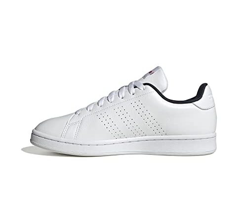 adidas Advantage, Sneaker Donna, Ftwr White/Ftwr White/Ftwr White, 40 EU