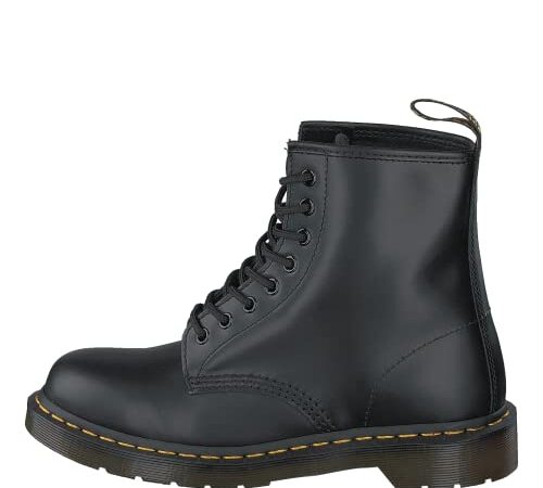 Dr. Martens 1460 Smooth, Stivali Unisex - Adulto, Nero (1460 Smooth 59 Last Black), 38 EU