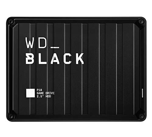 WD_BLACK P10 da 5 TB Unità di gioco compatibile con Playstation, per accesso in mobilità alla tua library di giochi PlayStation