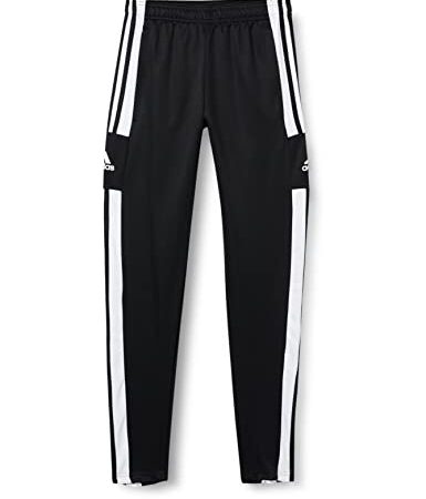 adidas SQUADRA21, Pantaloni da Allenamento Uomo, Nero Bianco, L