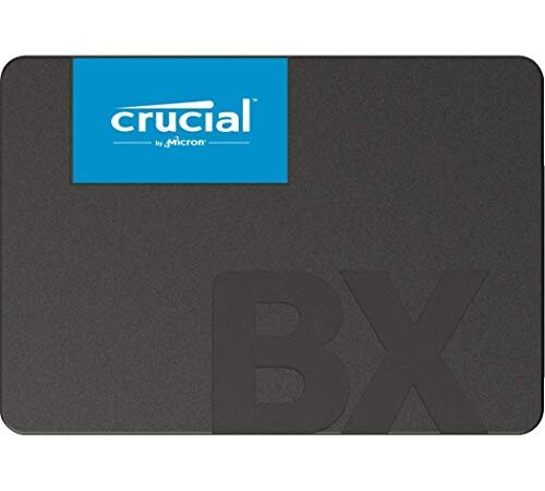 Crucial BX500 2 TB CT2000BX500SSD1(Z) fino a 540 MB/s, SSD Interno, 3D NAND, SATA, 2.5 Pollici