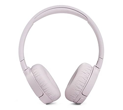 JBL Tune 660BTNC Cuffie On-Ear Bluetooth Wireless, Cancellazione Attiva del Rumore, Microfono integrato, 44h di autonomia, Colore Pink