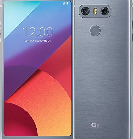 LG Mobile G6 Smartphone (14,5 cm (5,7 pollici) QHD Plus Full Vision Display, memoria 32 GB, Android 7.2) Argento [EU]