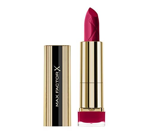 Max Factor Rossetto Stick Colour Elixir, Formula Idratante e Volumizzante a Lunga Durata, 080 Chilli, 4 g