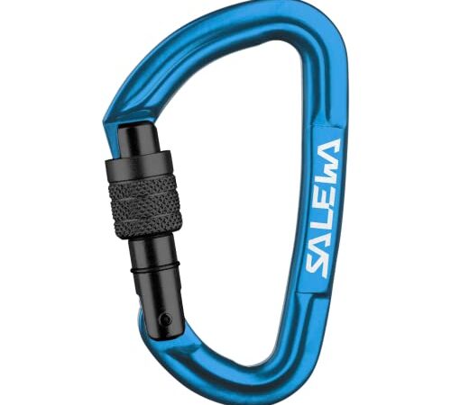 SALEWA Hot G3 Screw, Carabiner Unisex Adulto, Blu (Blue), Taglia unica