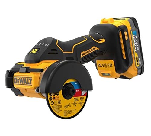 Smerigliatrice 76 mm XR 18V 1.7Ah Li-Ion brushless DEWALT - DCS438E2T-QW