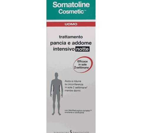 Somatoline Cosmetic Uomo Trattamento pancia e addome Intensivo NOTTE 300 mL