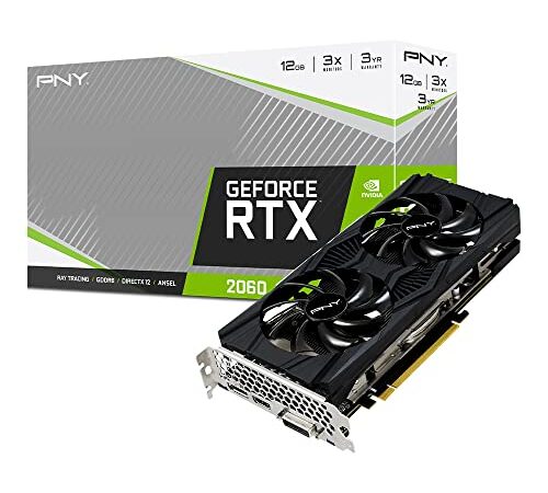 TARJETA GRAFICA PNY NVIDIA GEFORCE RTX 2060 12GB GAMING REVEL DUAL FAN