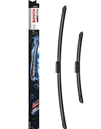 Tergicristalli Bosch Aerotwin A432S, Lunghezza 650mm/380mm, 1 set per parabrezza anteriore