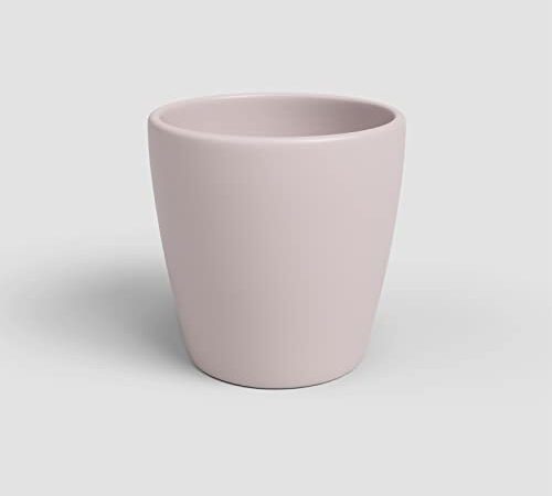 Artevasi Thalia Orchid Pot, vaso in ceramica, diametro 14 cm, colore Lilla
