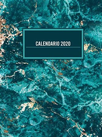 Calendario 2020: Agenda Semana Vista 2020 Del 1 De Enero Al 31 De Diciembre De 2020 Con Un Resumen Semanal Y Anual 1 Página 1 Semana, Espacio Para Notas