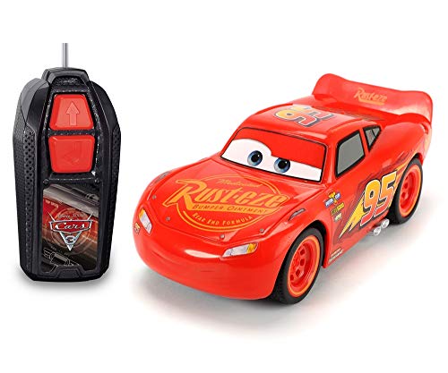 Dickie Toys- Disney Cars 3 Rc Saetta McQueen, Colore Rosso, 203081000