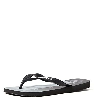 Havaianas Hype, Infradito Uomo, Nero Bianco, 41/42 EU