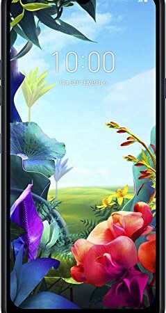 LG Smartphone K40S Dual SIM con 3 Fotocamere Grandangolari, Display OLED 6.21'' FHD+, Memoria 32GB, 2GB RAM, Android 9, Black [Versione Italiana]