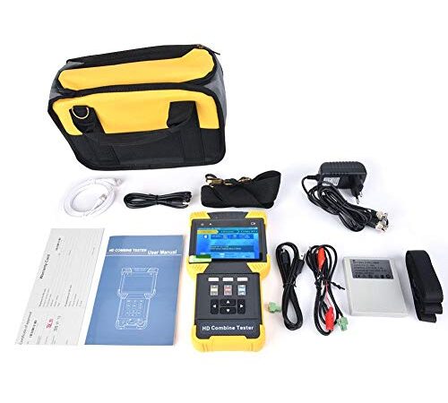 【 】 Neufday Tester per mietitrebbie HD, Tester per telecamere analogiche IP CCTV Tester Digitale Combinato 1080P(EU)