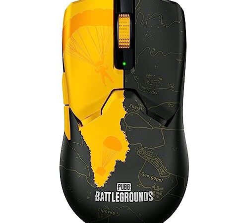 Razer Viper V2 Pro - Mouse da Gioco Wireless E-Sport Ultraleggero da 58g, Sensore Ottico da 30K DPI, Tecnologia Wireless HyperSpeed, Interruttori per mouse Ottico Gen-3, Opzioni 5 DPI, PUBG Edition